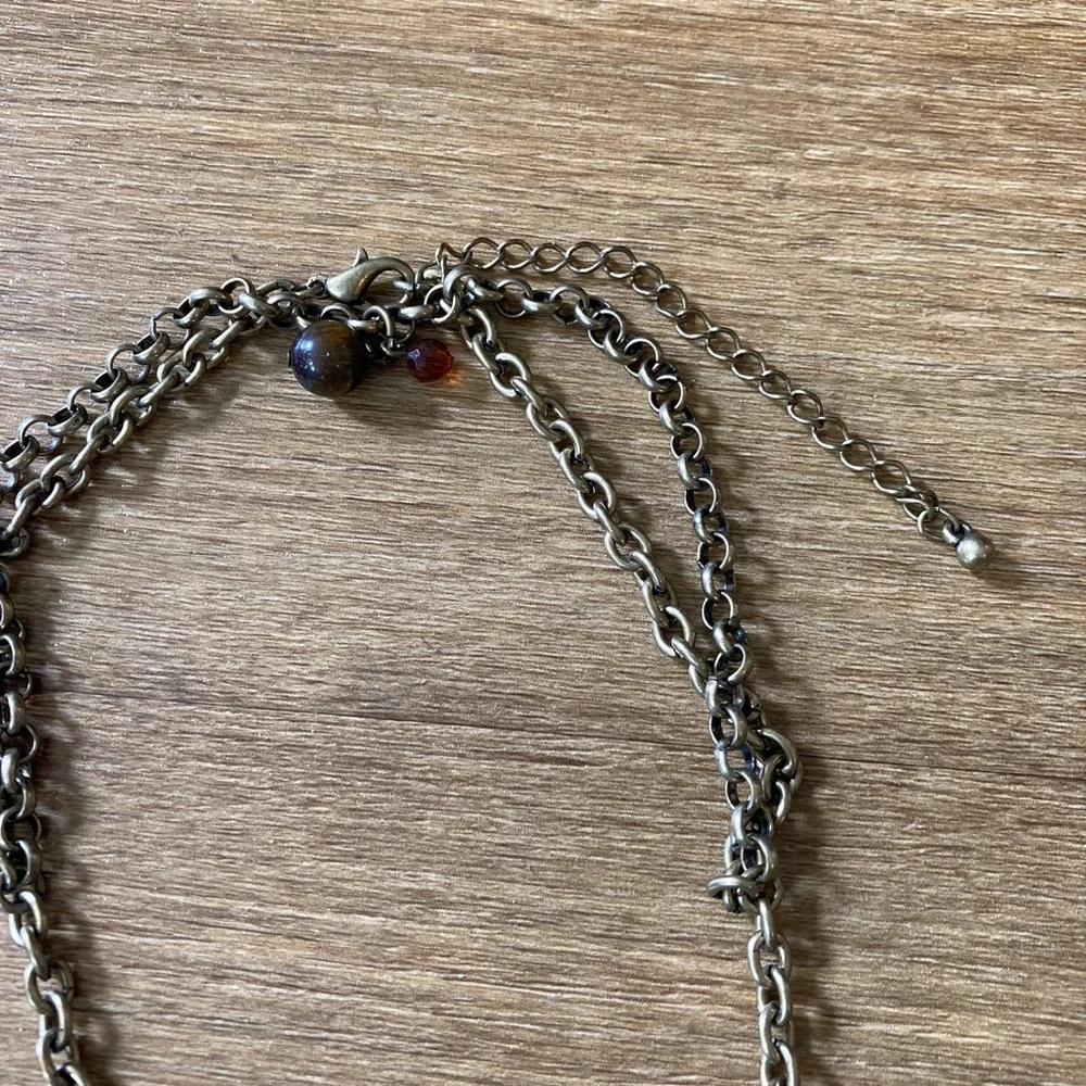 Vintage Gold Charm Necklace - Picture 2 of 3
